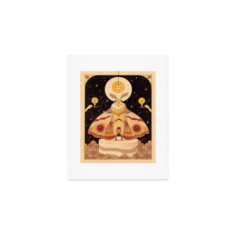 Moth Man Art Print Gallery Image 1