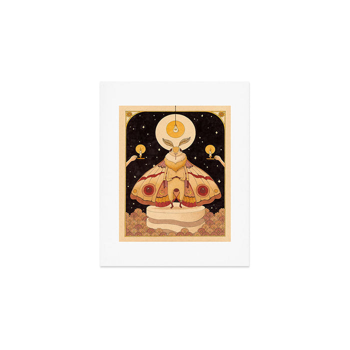 Moth Man Art Print Gallery Image 1