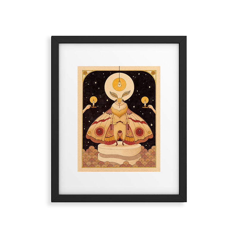 Moth Man Framed Art Print Gallery Image 4