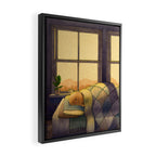 Nap Framed Canvas Print Gallery Image 2