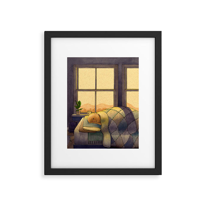 Nap Framed Art Print Gallery Image 1