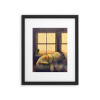 Nap Framed Art Print Gallery Image 4