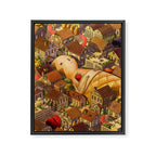 Neighborhood Framed Canvas Print Gallery Image 6
