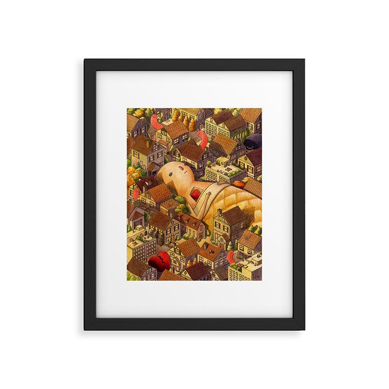 Neighborhood Framed Art Print Gallery Image 5