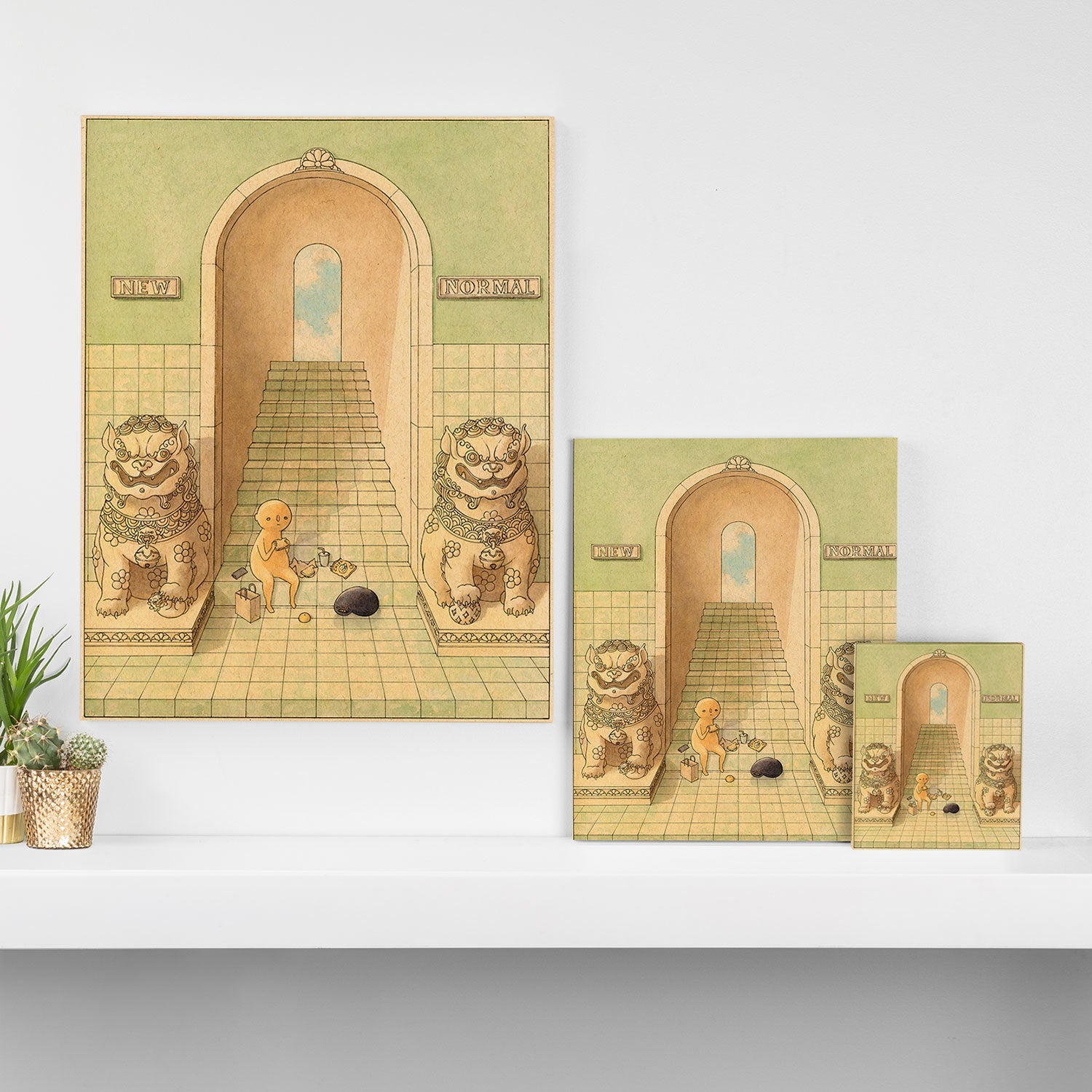 New Normal Canvas Print Gallery Image 3