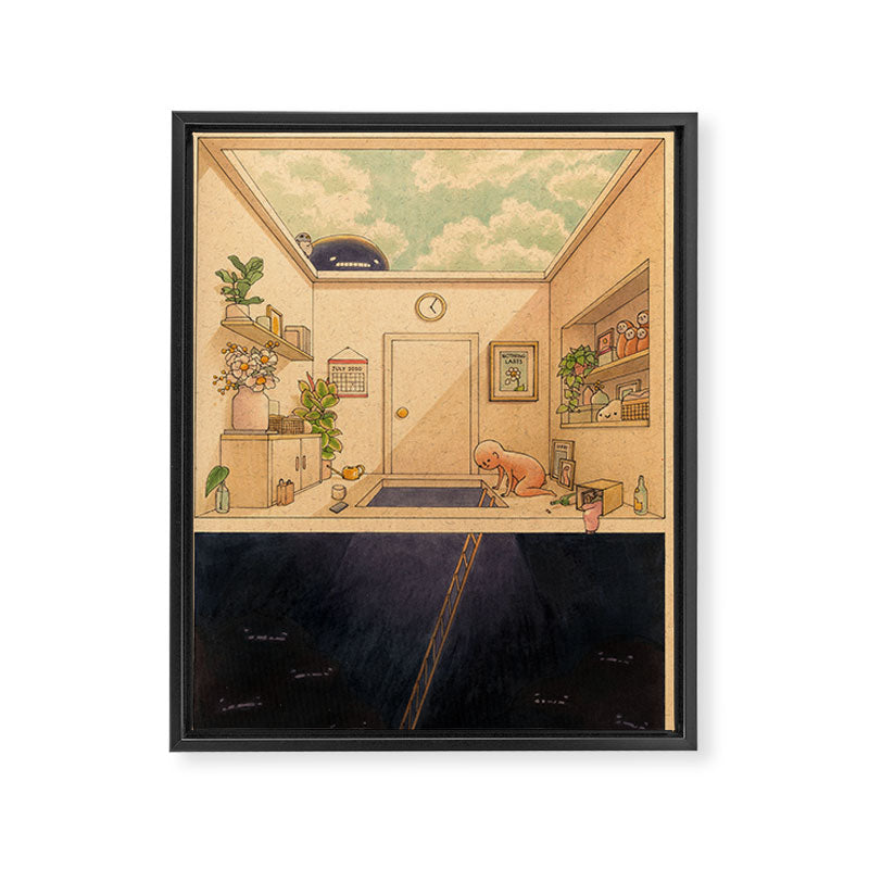 Nothing Lasts Framed Canvas Print Gallery Image 6