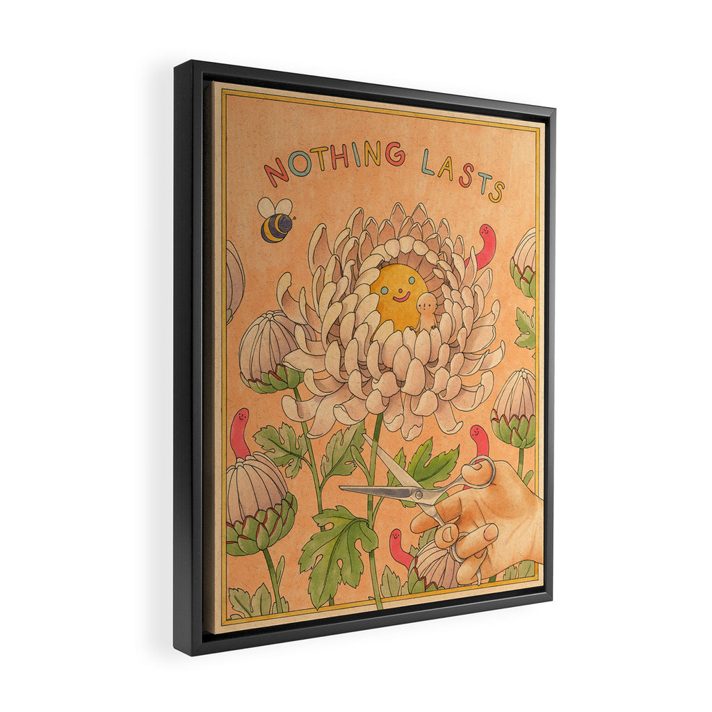 Nothing Lasts Framed Canvas Print Gallery Image 2