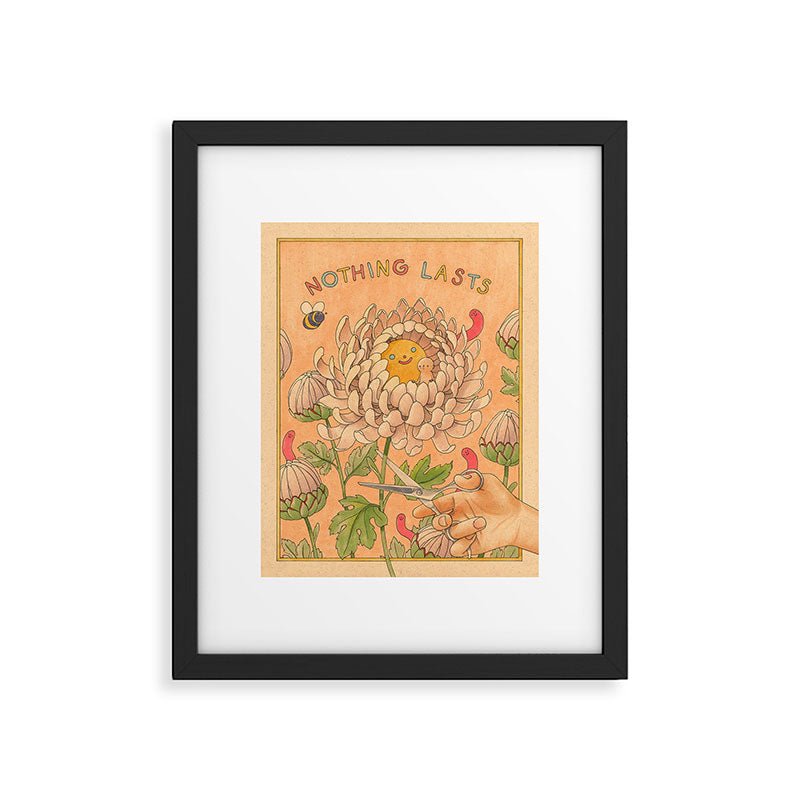 Nothing Lasts Framed Art Print Gallery Image 5