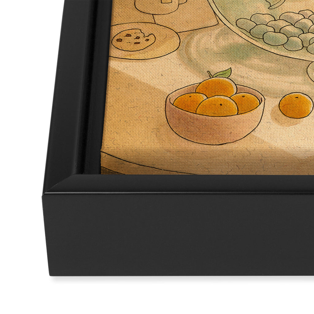 One Last Swirl Framed Canvas Print Gallery Image 3