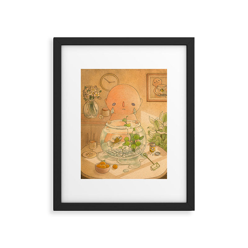 One Last Swirl Framed Art Print Gallery Image 4