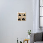 Party Cats in Party Hats 2 Art Print Gallery Image 3