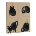 Party Cats in Party Hats Canvas Print Gallery Image 8
