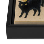Party Cats in Party Hats Framed Canvas Print Gallery Image 3
