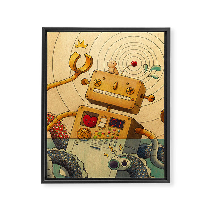Phase 1 Framed Canvas Print Gallery Image 1
