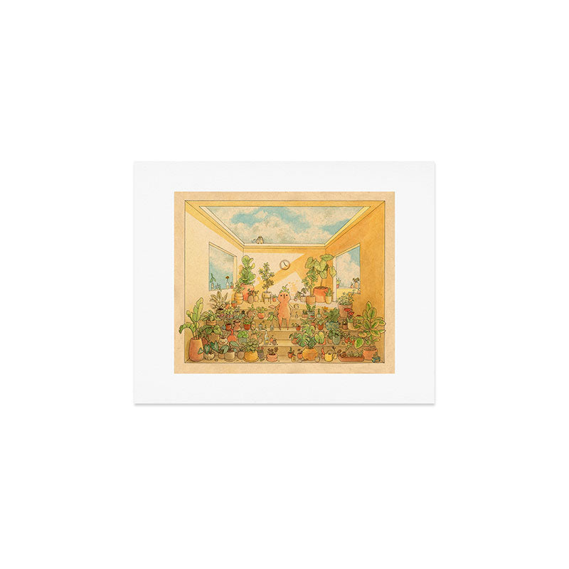 Plant Collector Art Print