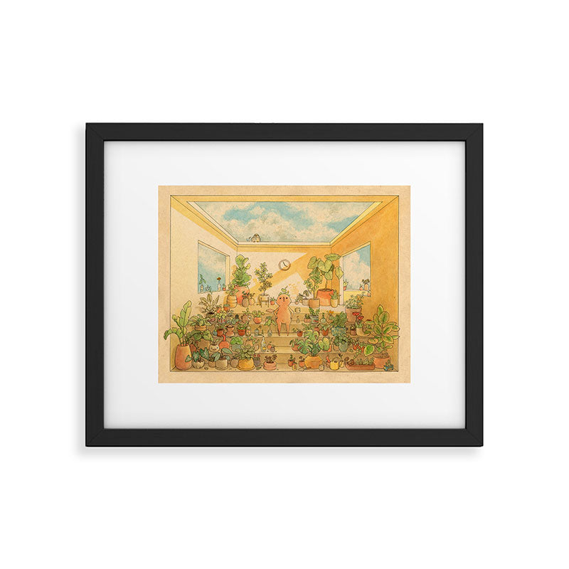 Plant Collector Framed Art Print Gallery Image 4