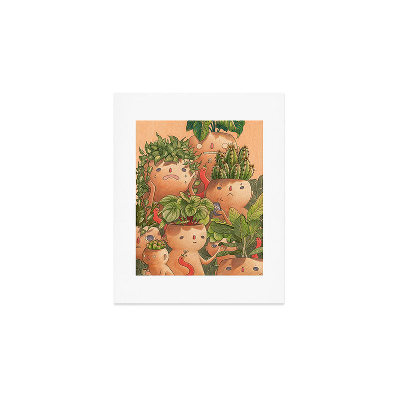 Plant-minded Art Print Gallery Image 1