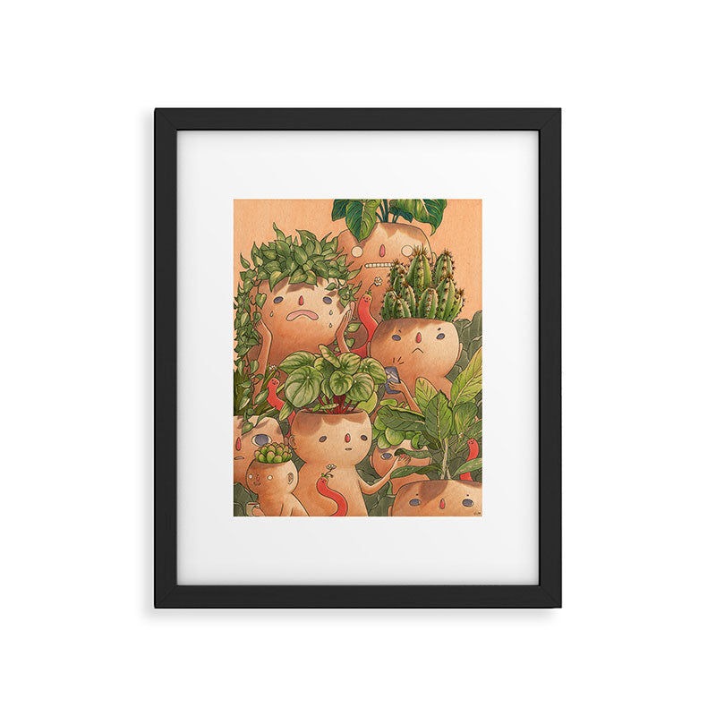 Plant-minded Framed Art Print Gallery Image 5