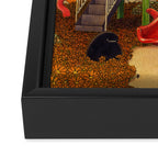 Playground Framed Canvas Print Gallery Image 3