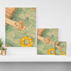 Pool Days Canvas Print Gallery Image 3