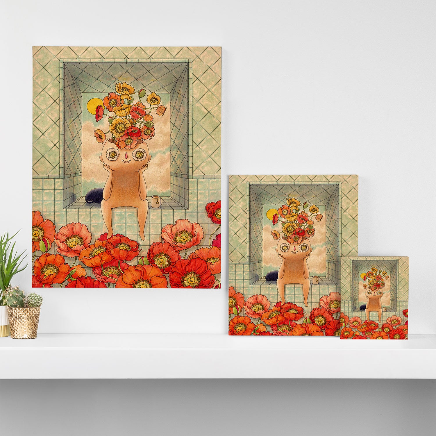 Poppy Season Canvas Print Gallery Image 3