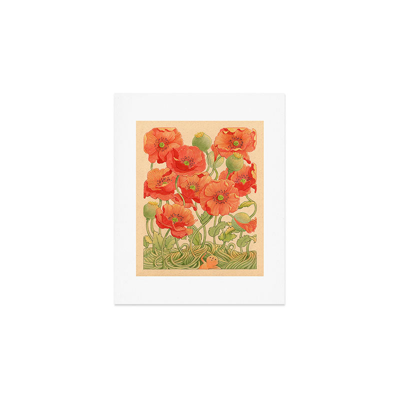 Poppy Season Art Print Gallery Image 1