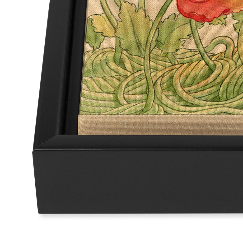 Poppy Season Framed Canvas Print Gallery Image 3