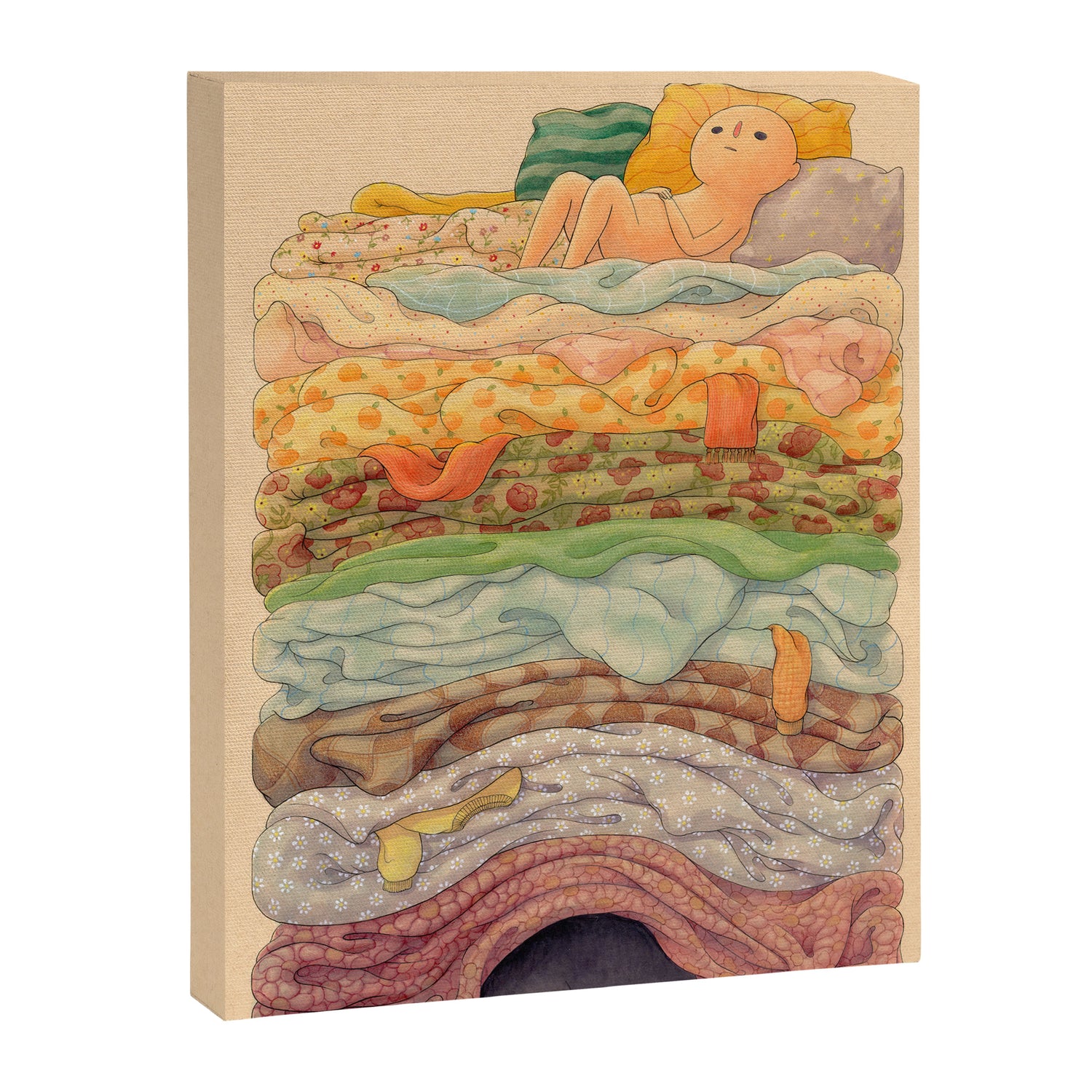 Princess and the Pea Canvas Print Gallery Image 3