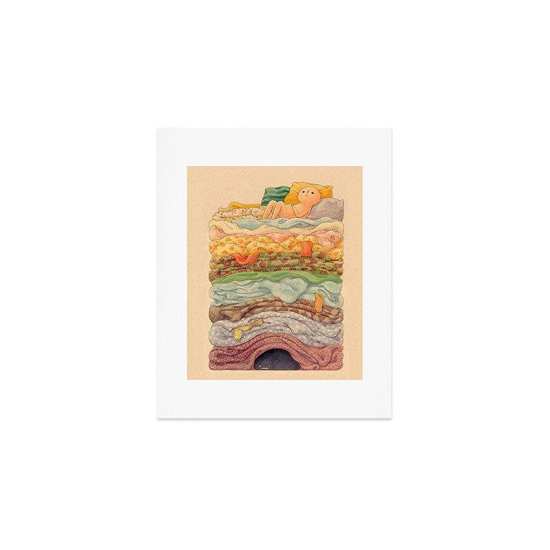 Princess and the Pea Art Print Gallery Image 1