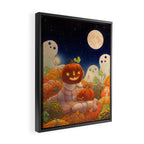 Pumpkin Patch Framed Canvas Print Gallery Image 2