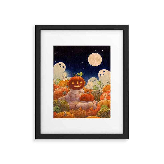 Pumpkin Patch Framed Art Print Gallery Image 1