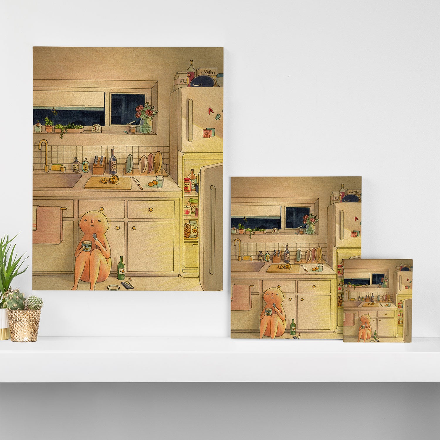 Quarantine Canvas Print Gallery Image 3