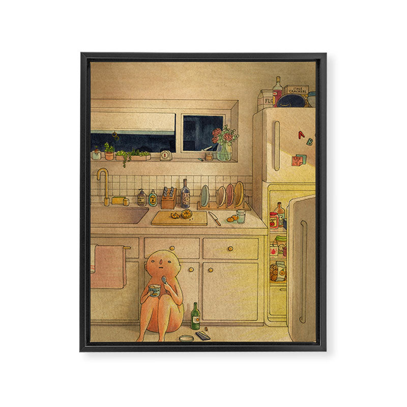 Quarantine Framed Canvas Print Gallery Image 6
