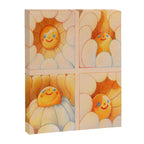 Rainbow Daisies Canvas Print Gallery Image 8