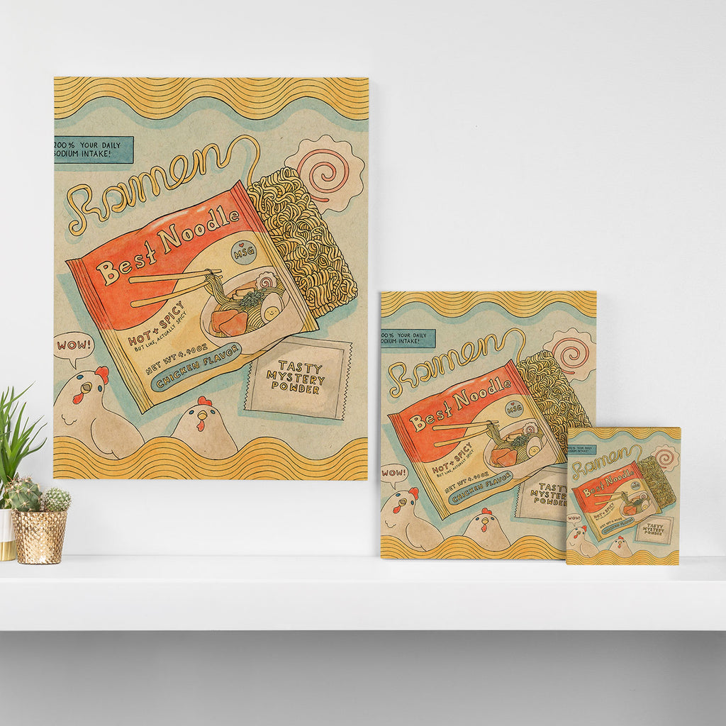 Ramen Canvas Print Gallery Image 3