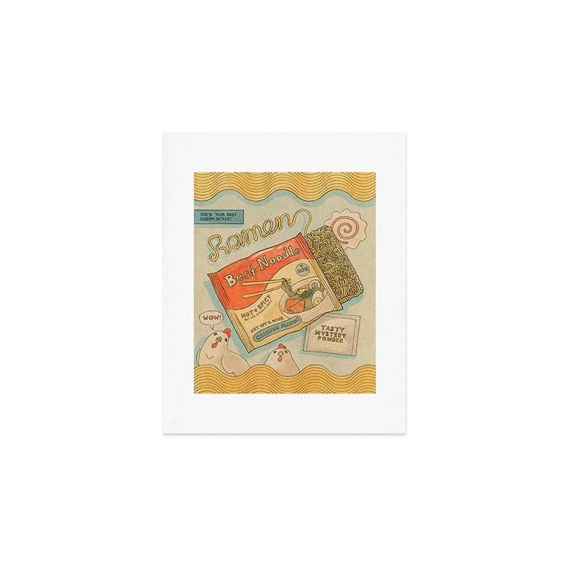 Ramen Art Print Gallery Image 1