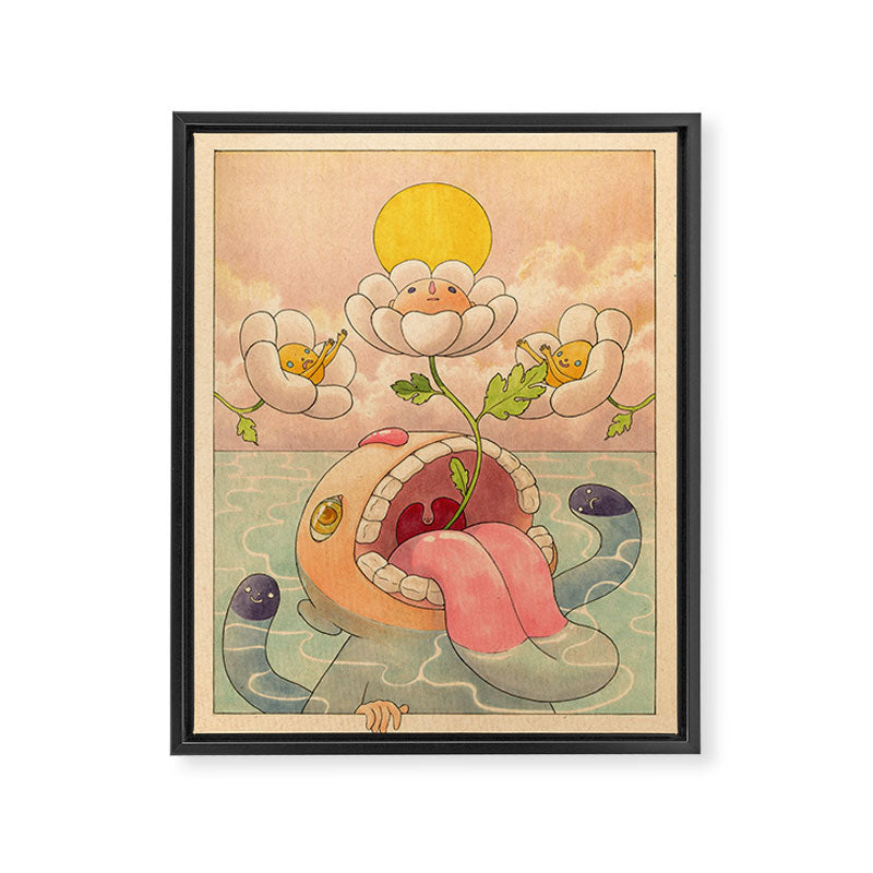 Rebirth Framed Canvas Print Gallery Image 6