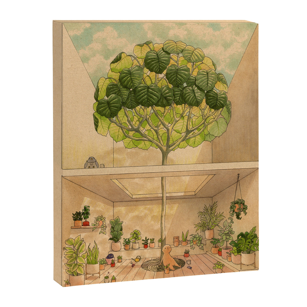 Round Tree Canvas Print Gallery Image 3