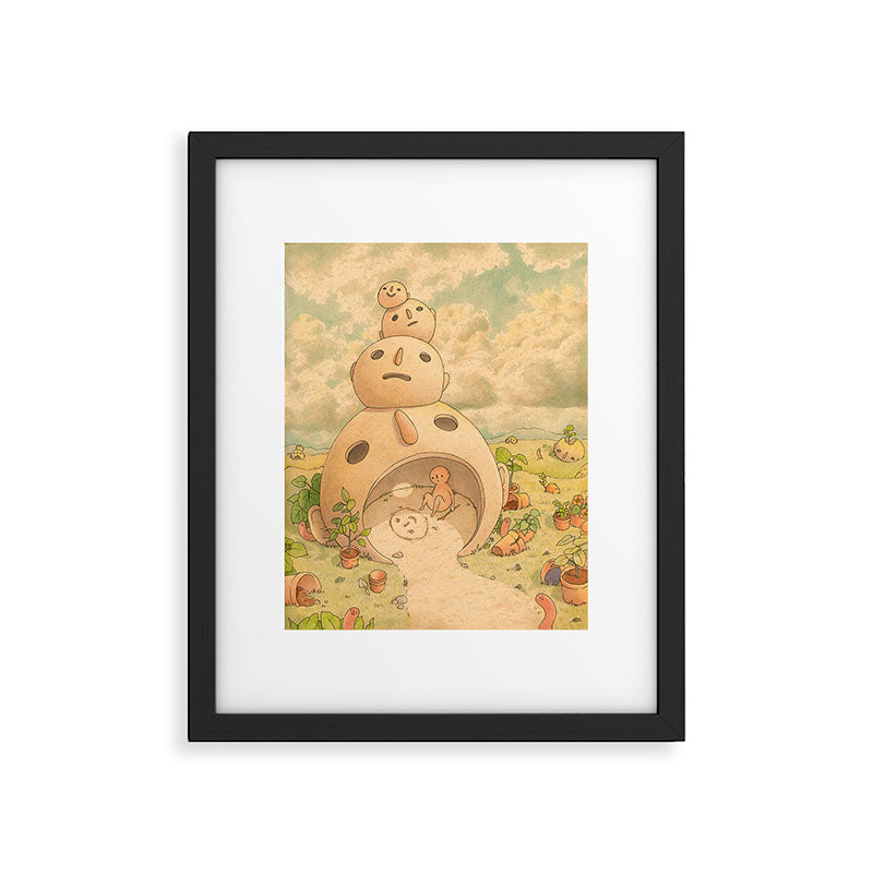 Ruins Framed Art Print Gallery Image 5