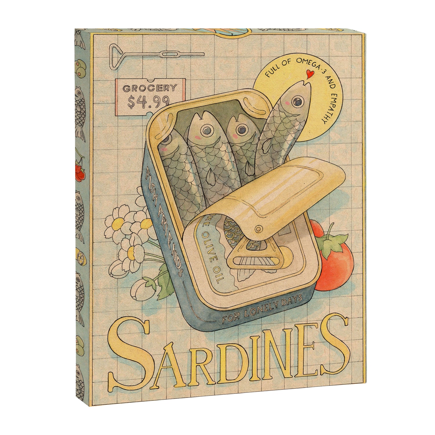 Sardines Canvas Print Gallery Image 3