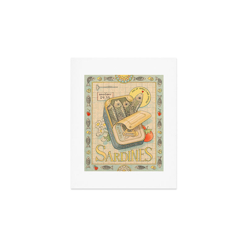 Sardines Art Print Gallery Image 1