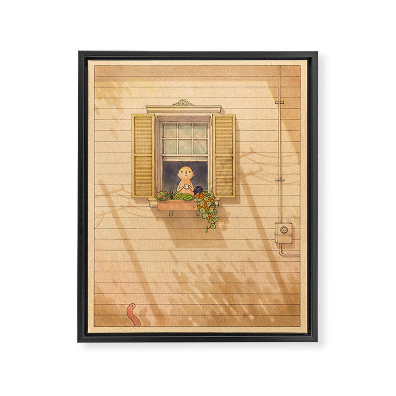 Shadows  Framed Canvas Print Gallery Image 6