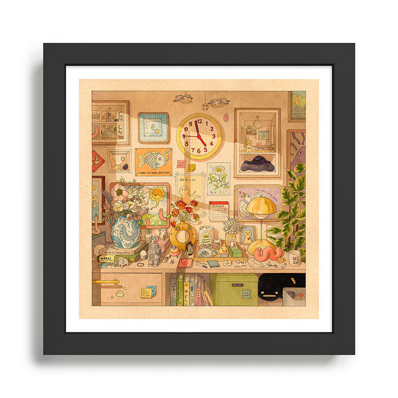 Shelf Still Life Framed Art Print Gallery Image 1