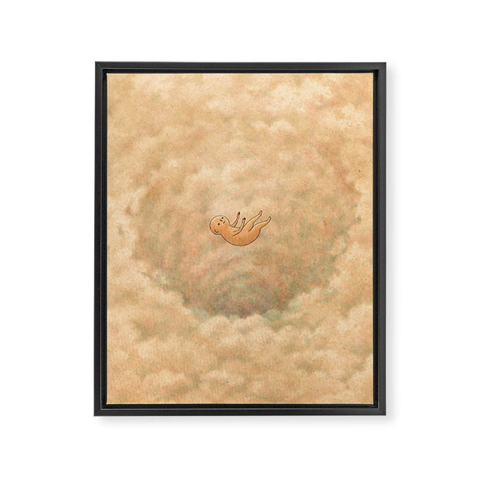 Sinking Framed Canvas Print Gallery Image 1