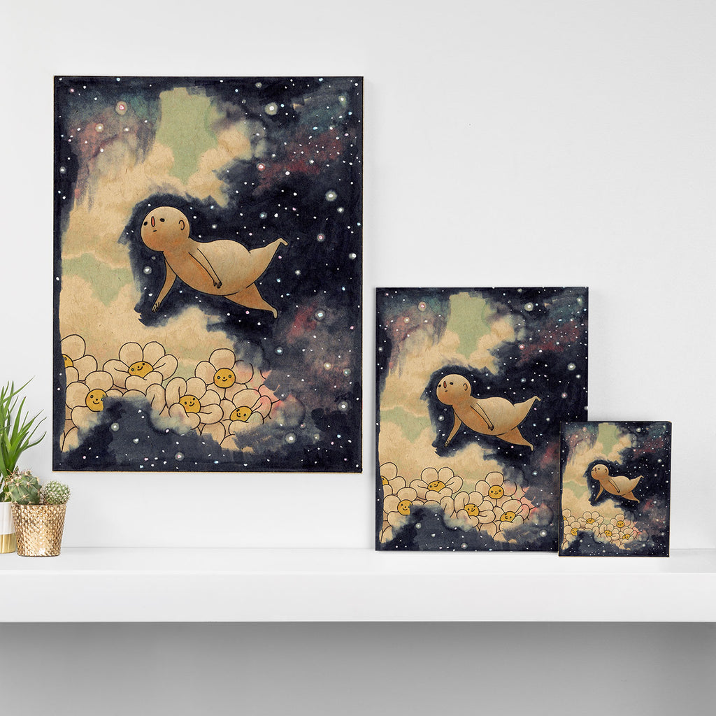 Sky Swimming  Canvas Print Gallery Image 3