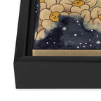 Sky Swimming  Framed Canvas Print Gallery Image 3