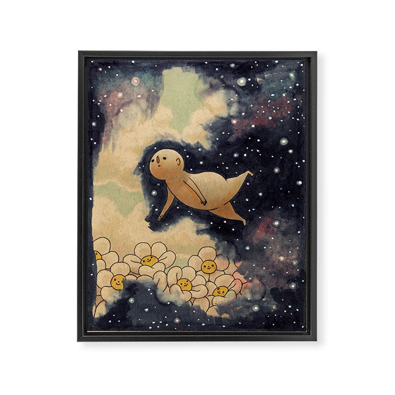 Sky Swimming  Framed Canvas Print Gallery Image 6