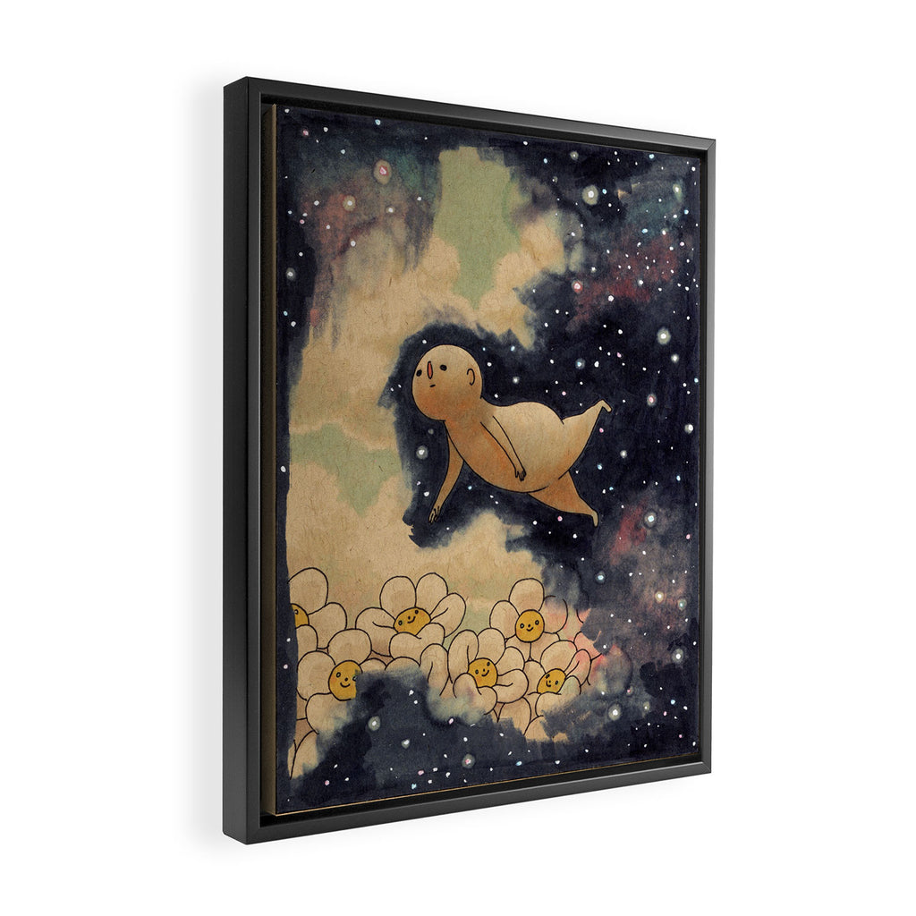 Sky Swimming  Framed Canvas Print Gallery Image 2