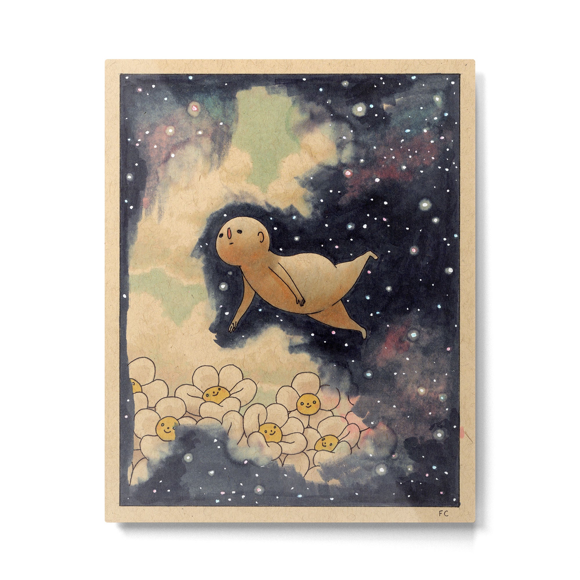 Sky Swimming  Metal Print Gallery Image 4