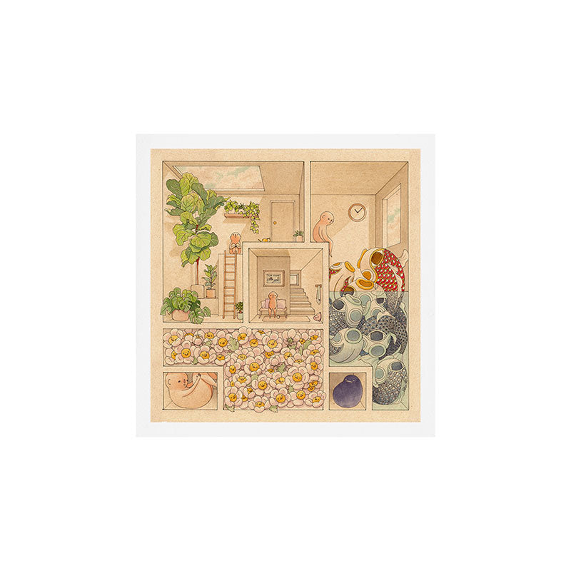 Slow Down Art Print Square Gallery Image 1